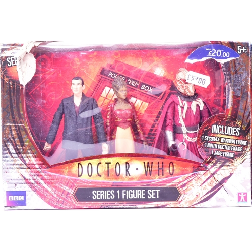 437 - Doctor Who - Character Options - a collection of x3 action figure sets 'Series 1,' 'Series 2,' and '... 