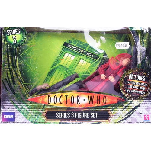 437 - Doctor Who - Character Options - a collection of x3 action figure sets 'Series 1,' 'Series 2,' and '... 