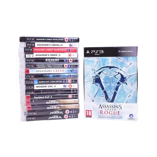 439 - Retro Gaming - a collection of x17 original PS3 Playstation 3 video games comprising Assassin's Cree... 