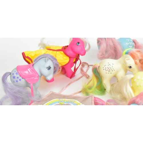 457 - My Little Pony - a collection of vintage First Generation Hasbro made My Little Pony playset action ... 