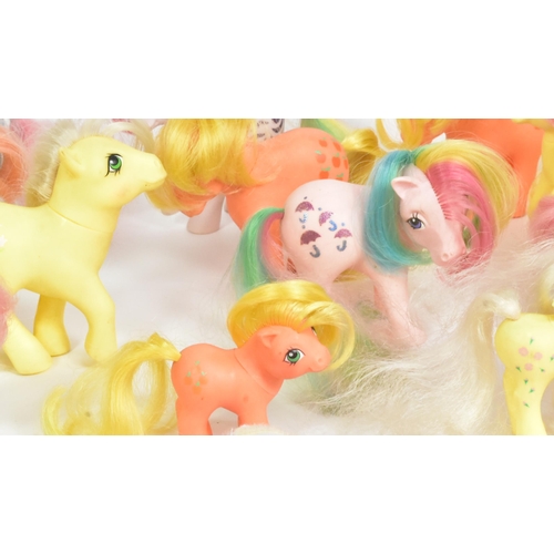 457 - My Little Pony - a collection of vintage First Generation Hasbro made My Little Pony playset action ... 