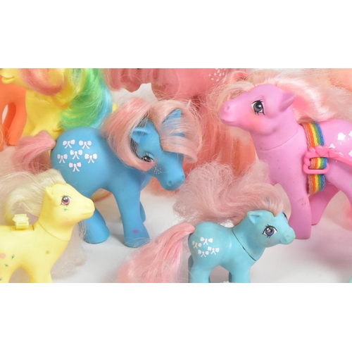 457 - My Little Pony - a collection of vintage First Generation Hasbro made My Little Pony playset action ... 