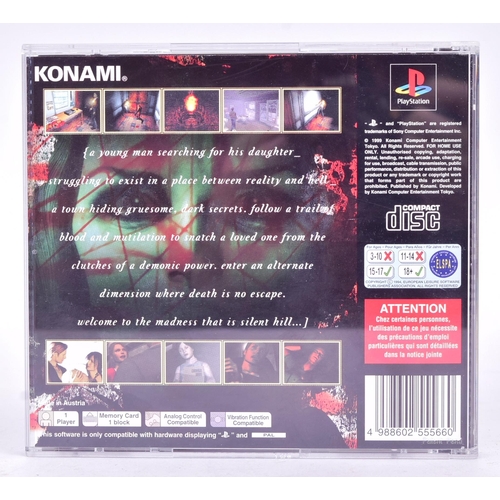 459 - Retro Gaming - an original vintage Konami made PS1 Playstation One video game Silent Hill. Boxed wit... 