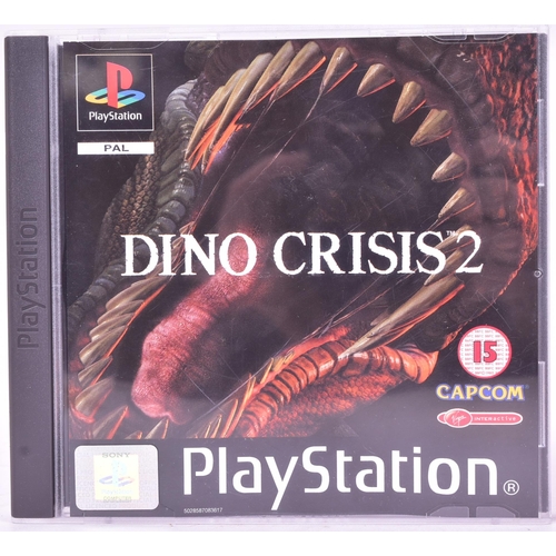 463 - Retro Gaming - x2 original Capcom made Sony PS1 Playstation One video games comprising Dino Crisis a... 