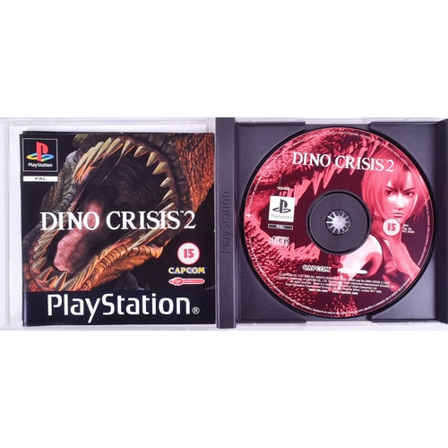 463 - Retro Gaming - x2 original Capcom made Sony PS1 Playstation One video games comprising Dino Crisis a... 