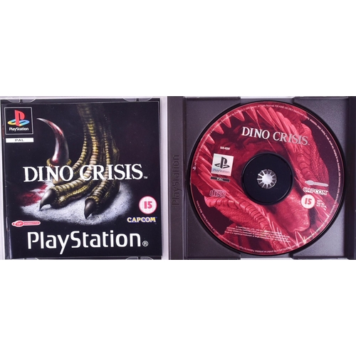 463 - Retro Gaming - x2 original Capcom made Sony PS1 Playstation One video games comprising Dino Crisis a... 