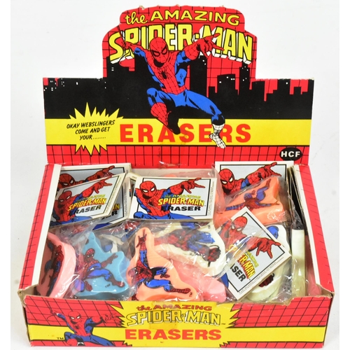 473 - Marvel Comics - a vintage IPR of Napoli Italian rack pack Spiderman ' Water Gun ' water pistol and a... 