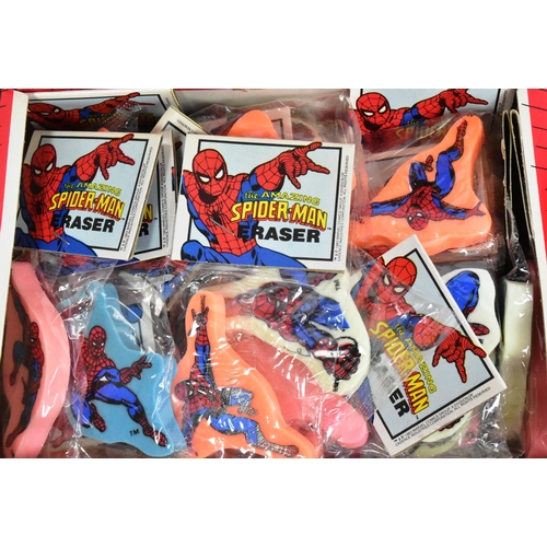 473 - Marvel Comics - a vintage IPR of Napoli Italian rack pack Spiderman ' Water Gun ' water pistol and a... 