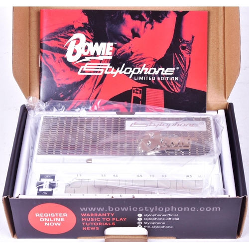 476 - A Limited Edition David Bowie Stylophone along with the David Bowie little black song book. Contents... 