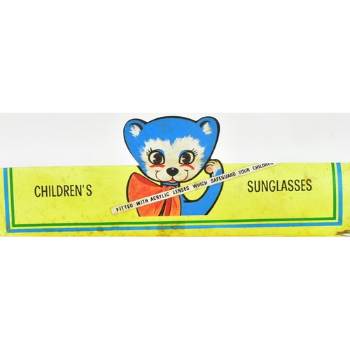 478 - Children's Sunglasses - vintage c1970s NOS ex-shop-stock counter top trade box of ' Children's Sungl... 