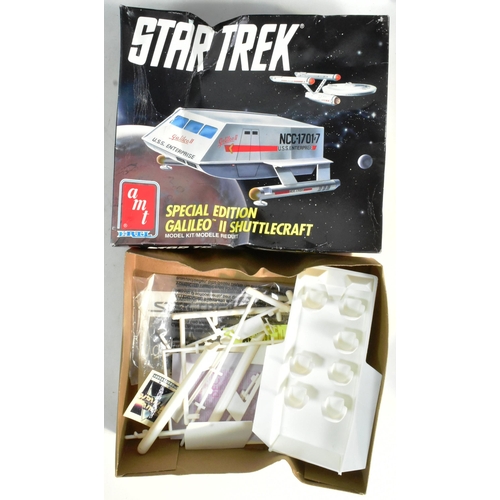 481 - Star Trek - a collection of x4 original AMT ERTL made Star Trek plastic model kits comprising; Speci... 