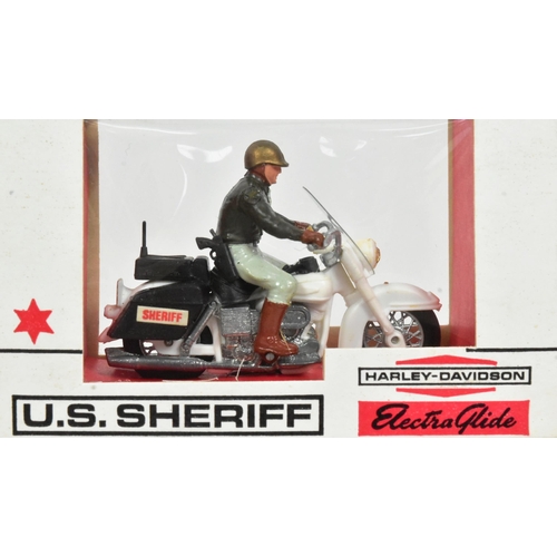 485 - Britains Ltd - an original vintage ex-shop stock / NOS trade pack of No. 9692 US Sheriff Harley Davi... 