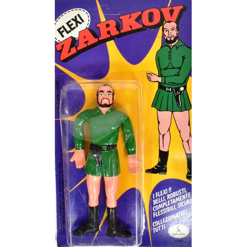 492 - Flash Gordon - x5 vintage 1970s Italian ( Ceppi Ratti ) ex shop stock Flash Gordon carded action fig... 