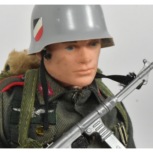 507 - Action Man - x2 vintage 1960s Palitoy made Action Man figures comprising German Stormtrooper and a B... 