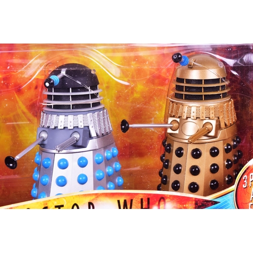 515 - Doctor Who - Dalek Collector's Set #2 - x2 2004 Character Options made boxed action figure sets, eac... 