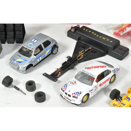 516 - Scalextric - a collection of x4 assorted Scalextric slot car racing cars (x2 rally and x2 Formula On... 