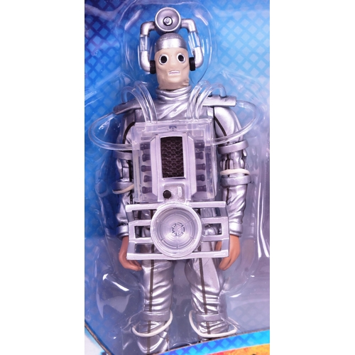 517 - Doctor Who - Character Options - ' Age Of Steel Cyberman Figure Set ' autographed action figure pres... 