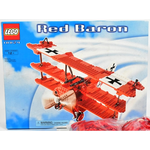 520 - Lego - an original Lego Sculptures set No. 10024 Red Baron. The set rebagged, with instructions and ... 