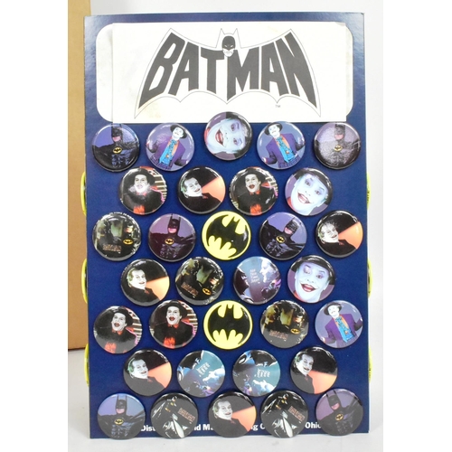 533 - Batman - a collection of vintage Batman Batman ' photo button ' badges featuring images from the mov... 