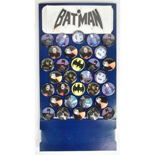 533 - Batman - a collection of vintage Batman Batman ' photo button ' badges featuring images from the mov... 