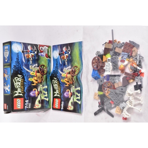 544 - Lego - x2 original Lego Monster Fighter sets comprising 9462 The Mummy and 9463 The Werewolf. The se... 