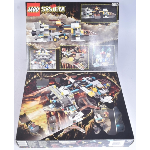 550 - Lego - a collection of x7 Lego Rock Raider sets comprising; 4980 Tunnel Transport, 4990 Rock Raiders... 