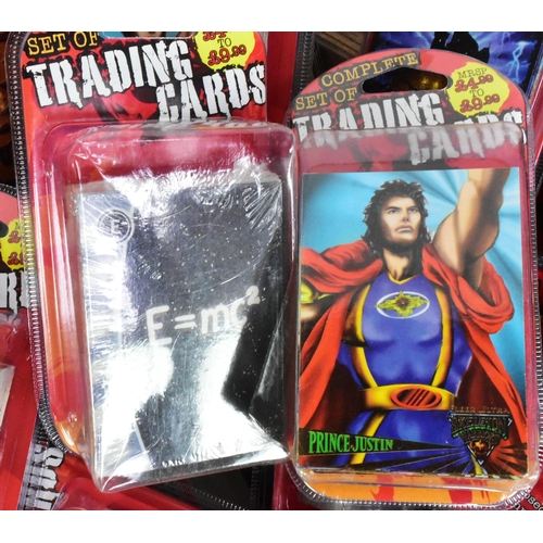 551 - Trading Cards - large collection of assorted Factory Entertainment TV and Film interest collectible ... 