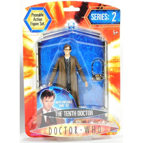 577 - Doctor Who - Character Options - a collection of x8 carded Dr Who action figures by Character. Inclu... 