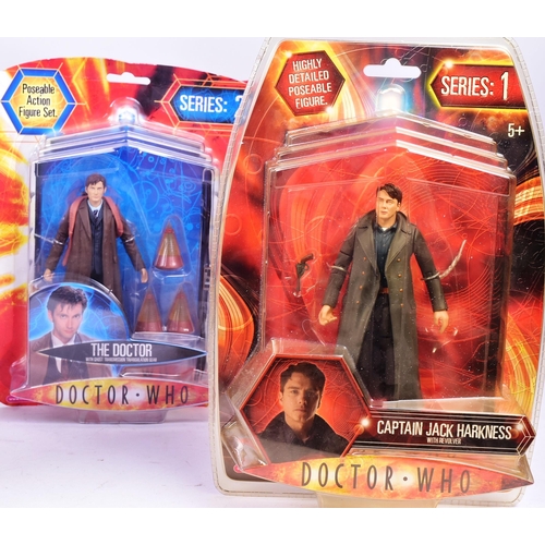 597 - Doctor Who - Character Options - a collection of x8 carded Dr Who action figures by Character. Inclu... 