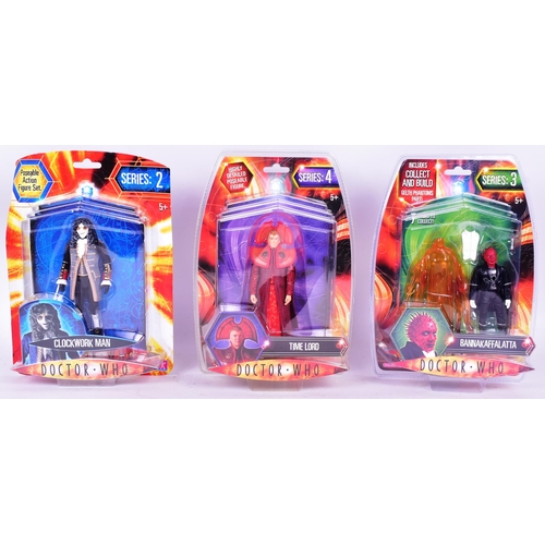 601 - Doctor Who - Character Options - a collection of x8 carded Dr Who action figures by Character. Inclu... 