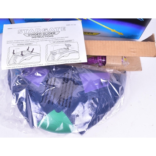 603 - Stargate - Hasbro - x2 action figure playsets ' Winged Glider ' from the 1994 toy line. One MISB rem... 
