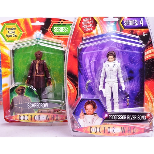 609 - Doctor Who - Character Options - a collection of x8 carded Dr Who action figures by Character. Inclu... 