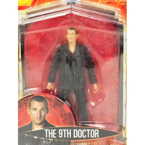 611 - Doctor Who - Character Options - a collection of x3 Character made Ninth & Tenth Doctor action figur... 