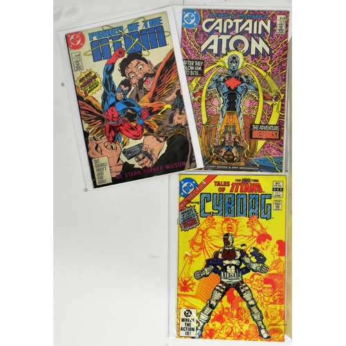 614 - Comic Books - a collection of vintage DC comics from the 1970s-1980s including Wonder Woman, Captain... 