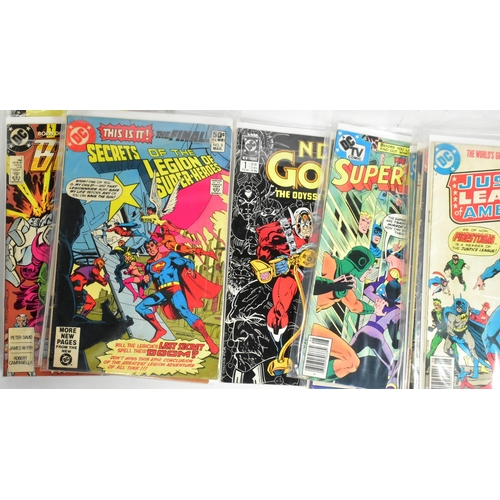 615 - Comic Books - a collection of vintage DC Comics from the 1970's-1980's. Includes Justice League, Leg... 