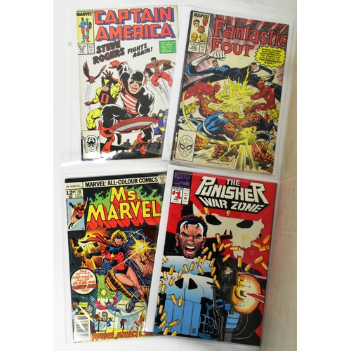 617 - Comic Books -  collection of Marvel comics from the 1980's-1990's period. Including Ant Man, Ms Marv... 