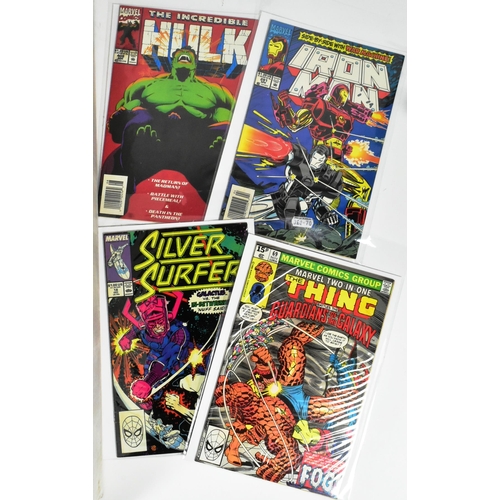 617 - Comic Books -  collection of Marvel comics from the 1980's-1990's period. Including Ant Man, Ms Marv... 