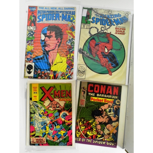 619 - Comic Books - collection of MARVEL Comics from the 1970s onwards includes issues of Spider-Man, Capt... 