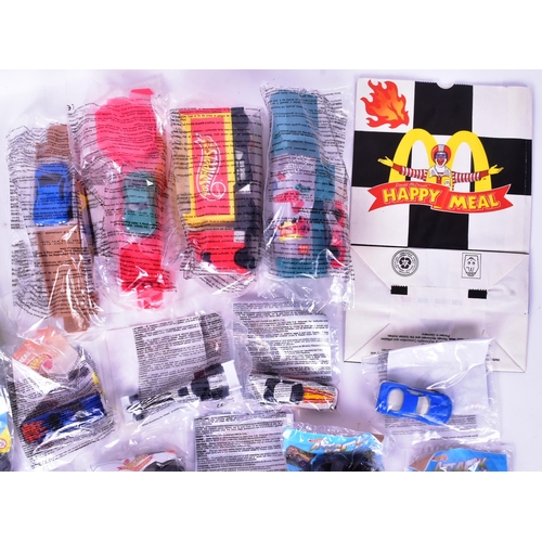 623 - McDonalds Happy Meals - a collection of vintage 1990s McDonalds Happy Meal Mattel Hot Wheels toys. A... 