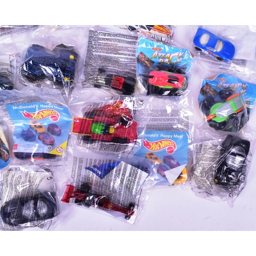 623 - McDonalds Happy Meals - a collection of vintage 1990s McDonalds Happy Meal Mattel Hot Wheels toys. A... 