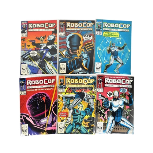 642 - Marvel Comics - Robocop The Future Of Law Enforcement - small run of early issues: #1, #2, #3, #4, #... 