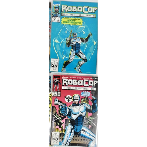 642 - Marvel Comics - Robocop The Future Of Law Enforcement - small run of early issues: #1, #2, #3, #4, #... 