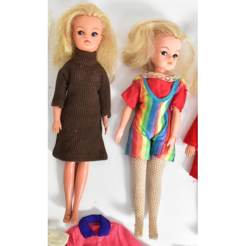 649 - Sindy - a large collection of assorted vintage c1970s Pedigree made Sindy dolls, clothing and access... 