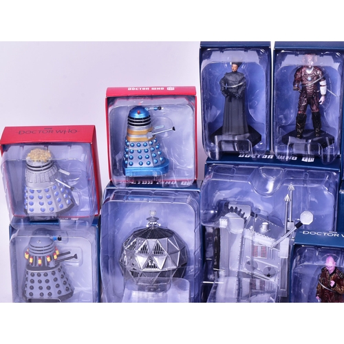 738 - Doctor Who - Eaglemoss Figurine Collection - a collection of 20x assorted official BBC Dr Who Figuri... 