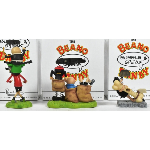 739 - Beano & Dandy Collection - Robert Harrop - a collection of x3 boxed figures / statues comprising; BD... 