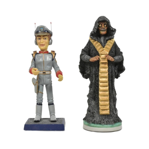 742 - Robert Harrop - Stingray & Doctor Who - x2 Robert Harrop resin statues / figures. Dr Who 'The Master... 