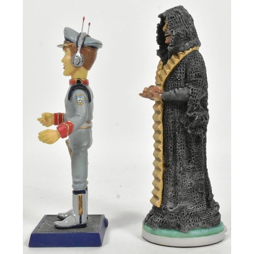 742 - Robert Harrop - Stingray & Doctor Who - x2 Robert Harrop resin statues / figures. Dr Who 'The Master... 