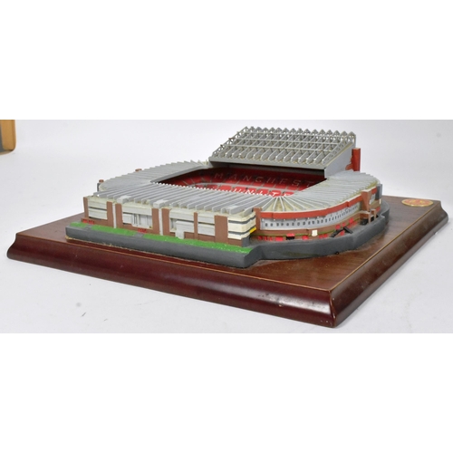 744 - An officially licenced Manchester United Old Trafford ' Theatre of Dreams ' replica model stadium. T... 