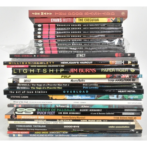 752 - Graphic Novels - a collection of assorted graphic novel comic books to include; Brooklyn Dreams, Dre... 