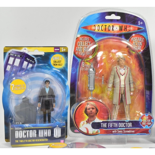 753 - Doctor Who - The Doctor - a collection of assorted 'Doctor' action figures by Character Options. Inc... 